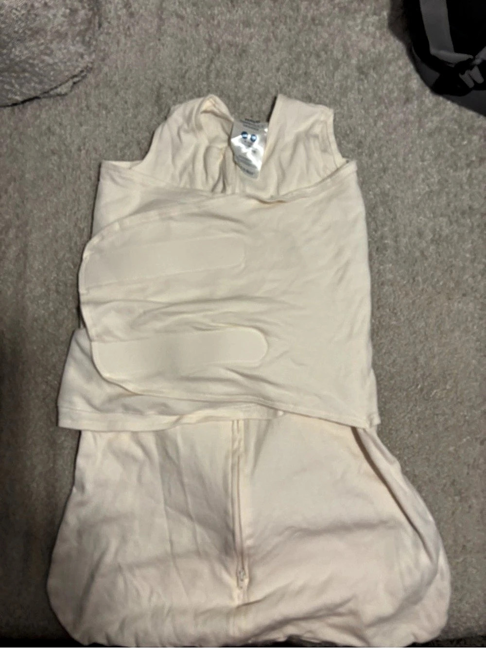 Halo SleepSack Swaddle Cream One-Piece size Small 3-6 months